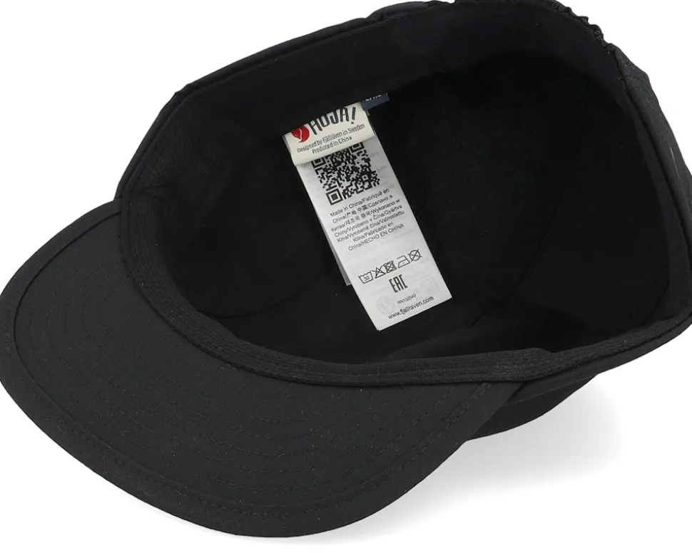Hoja Cap Black 5-Panel - Fjällräven