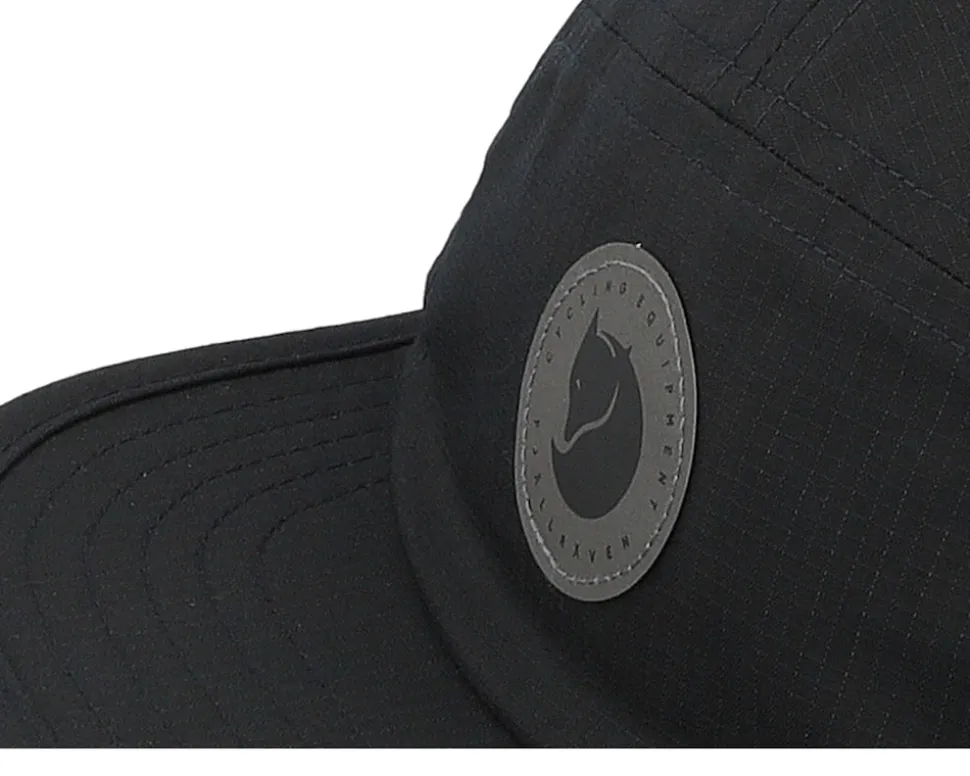 Hoja Cap Black 5-Panel - Fjällräven