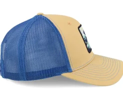 Hokusai The Great Wave Biscuit/True Blue Trucker - Public Domain