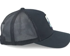 Hokusai The Great Wave Black A-Frame Trucker - Public Domain