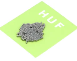 Home Base 6 Panel Black Strapback - HUF