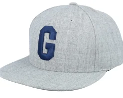 Homestead Grays Nl Archive 400 Series Heather Grey Snapback - American Needle