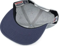 Homestead Grays Nl Archive 400 Series Heather Grey Snapback - American Needle