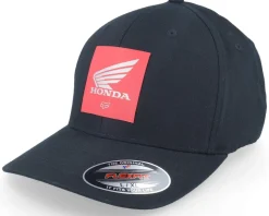 Honda Black/Red Flexfit - Fox