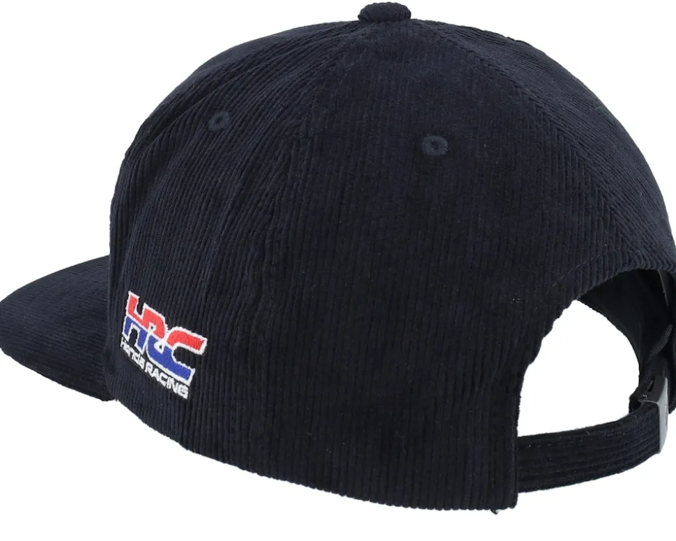 Honda Racing Cord Black Snapback - Fox