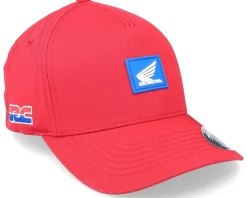 Honda Wing Hat Red Flexfit - Fox