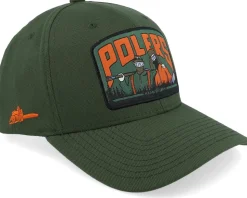 Hooja Polers Badge 120 Keps Green Adjustable - SQRTN