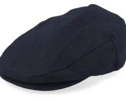 Hooligan Flannel Black Snap Cap - Brixton