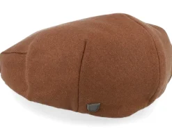 Hooligan Flannel Tobacco Brown Snap Cap - Brixton