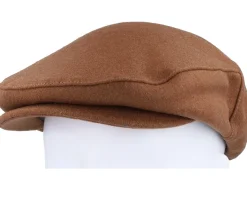 Hooligan Flannel Tobacco Brown Snap Cap - Brixton