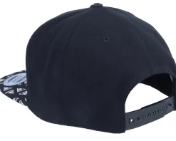 Horned Demon Black/Horus Eye Brim Snapback - Iconic