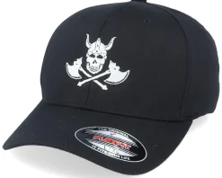 Horned Helmet Skeleton Black Flexfit - Vikings