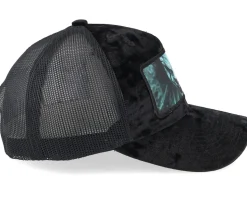 Horror Clown Velvet Black/Black A-frame Trucker - Scenes