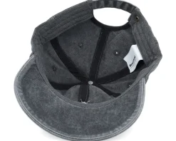 Horse Embroidery Washed Black Dad Cap - Wild Spirit