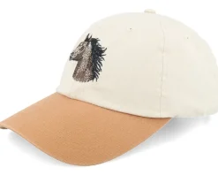 Horse Washed Stone/Wheat Dad Cap - Wild Spirit