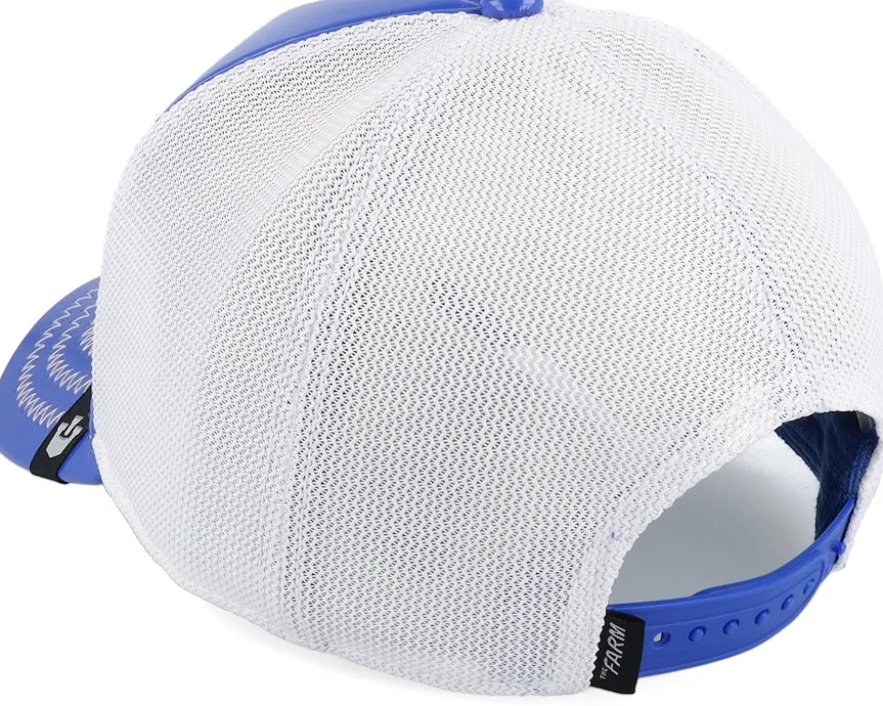 Horsepower Patent Pending Blue/White A-Frame Trucker - Goorin Bros.