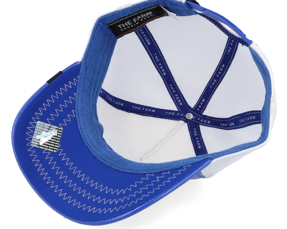Horsepower Patent Pending Blue/White A-Frame Trucker - Goorin Bros.