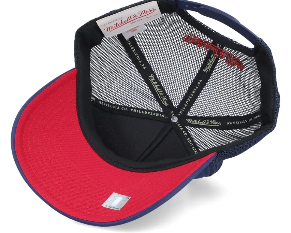 Houston Rockets Billboard Blue Trucker - Mitchell & Ness