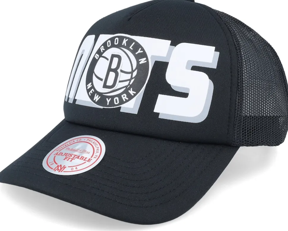 Houston Rockets Billboard Blue Trucker - Mitchell & Ness