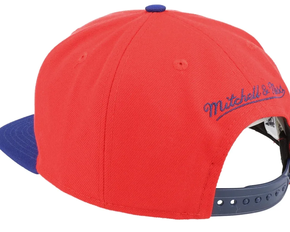 Houston Rockets Jumbotron Hwc Red/Royal Snapback - Mitchell & Ness