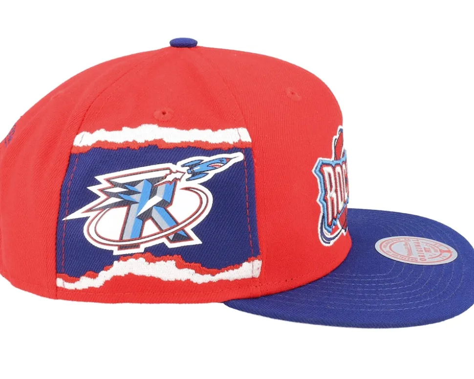 Houston Rockets Jumbotron Hwc Red/Royal Snapback - Mitchell & Ness