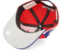 Houston Rockets Jumbotron Hwc Red/Royal Snapback - Mitchell & Ness