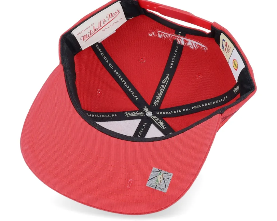 Houston Rockets Monochromatic Red Snapback - Mitchell & Ness
