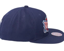 Houston Rockets Team Ground 2.0 Navy Snapback - Mitchell & Ness
