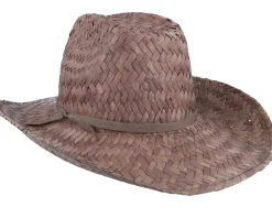 Houston Straw Cowboy Toffee Straw Hat - Brixton