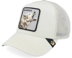 Howling In Harmony Grey A-Frame Trucker - Goorin Bros.