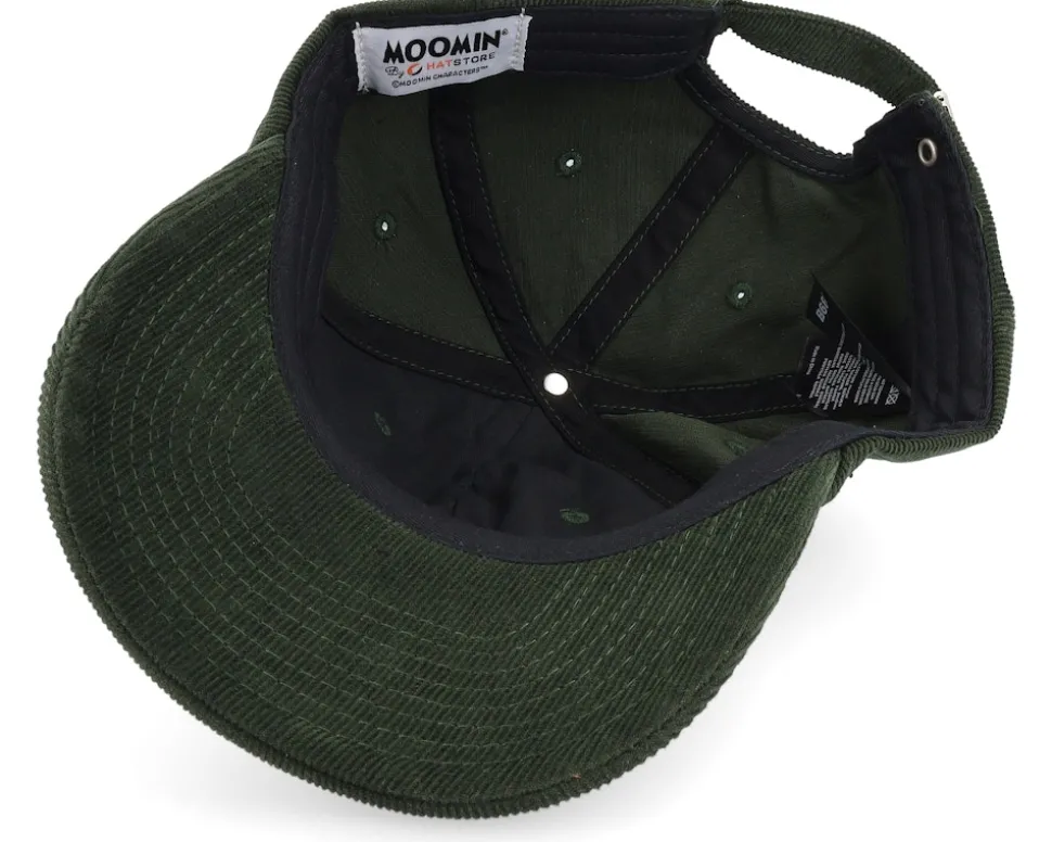Hug Olive Cord Dad Cap - Moomin