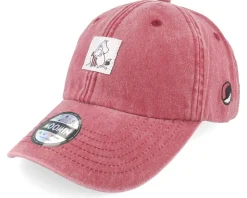 Hug Red Denim Dad Cap - Moomin
