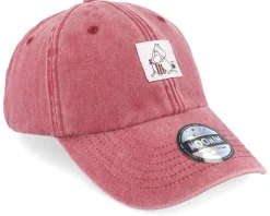 Hug Red Denim Dad Cap - Moomin