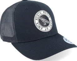 Hugin Munin Eyes Of Odin Black Trucker - Vikings