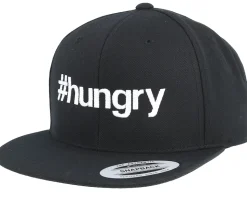Hungry Black Snapback - Iconic