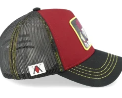 Hunter X Hunter Hisoka Burgundy/Black Trucker - Capslab
