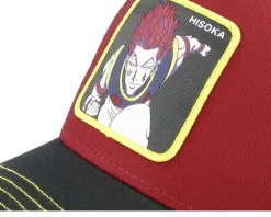 Hunter X Hunter Hisoka Burgundy/Black Trucker - Capslab