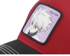 Hunter X Hunter Killua Burgundy/White/Black Trucker - Capslab