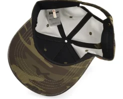 Hunting Cap Camo Brown Moose Adjustable - MJM Hats