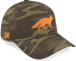 Hunting Cap Camo Green Fox Adjustable - MJM Hats