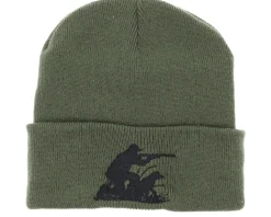 Hunting Team Olive Fold Beanie - Hunter