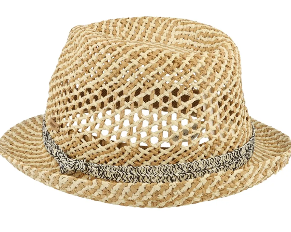 Hydrang Hat Natural Trilby Straw Hat - Barts