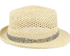 Hydrang Hat Wheat Trilby Straw Hat - Barts