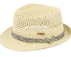 Hydrang Hat Wheat Trilby Straw Hat - Barts