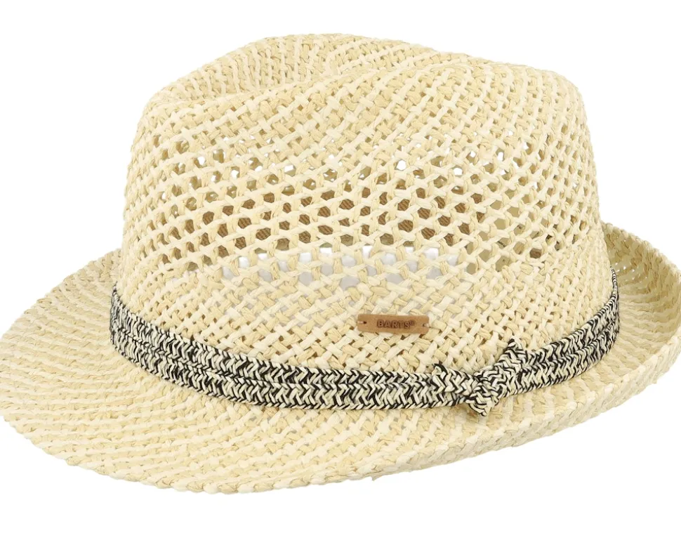 Hydrang Hat Wheat Trilby Straw Hat - Barts