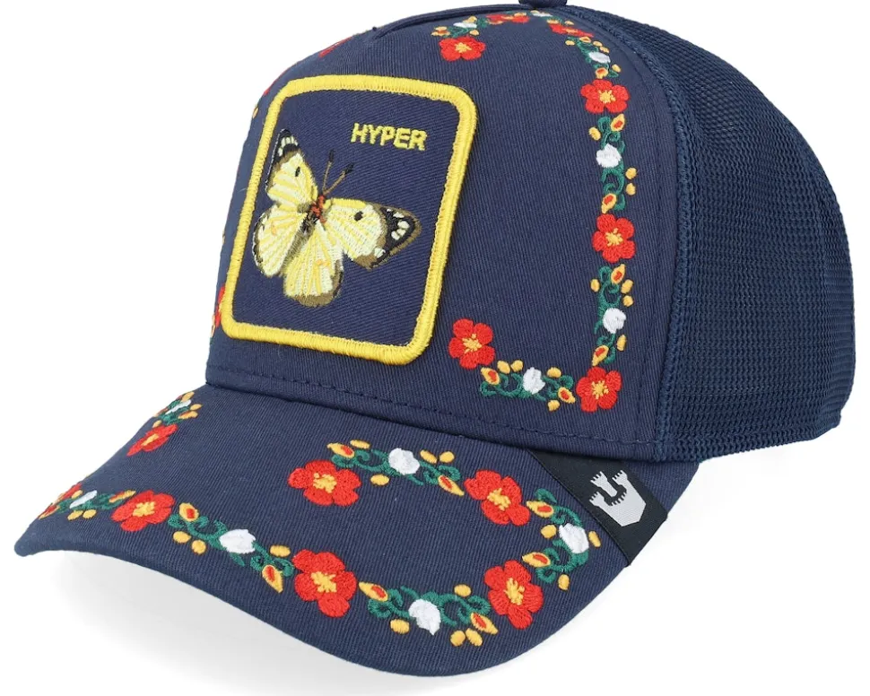 Hyper Active Navy A-Frame Trucker - Goorin Bros.