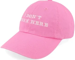 I Dont Work Here Dark Green Dad Cap - Iconic