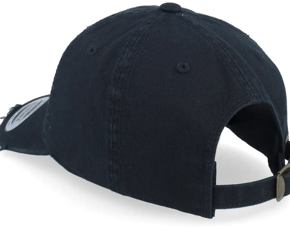 I Love Unicorns Black Destroyed Dad Cap - Unicorns