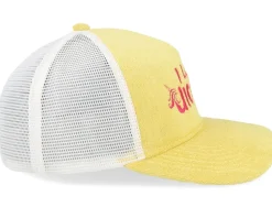 I Love Unicorns Terry Yellow A-frame Trucker - Unicorns