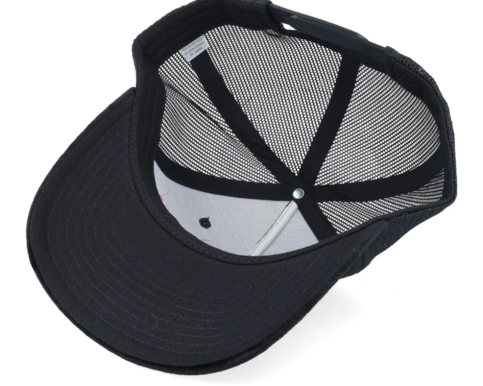 I Love Unicorns Velvet Black/Black A-frame Trucker - Unicorns